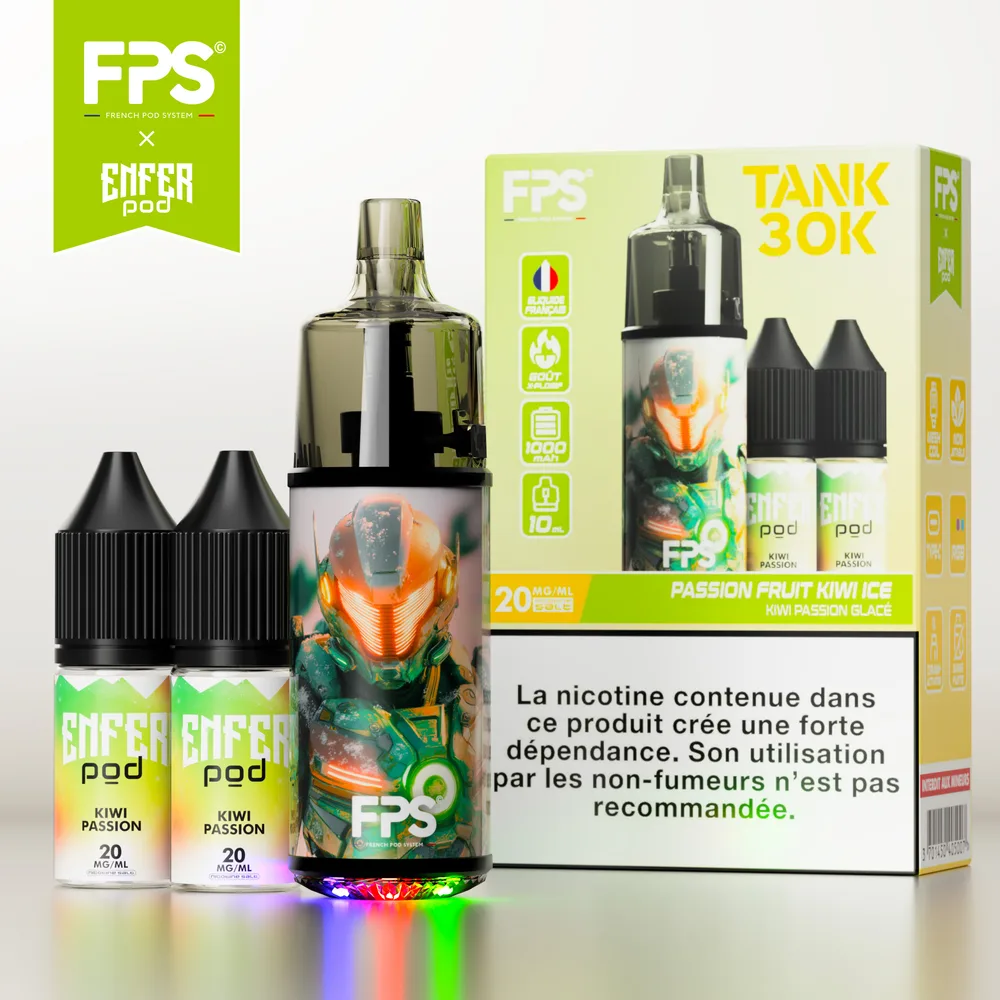FPS - Tank 30K - ENFER Pod Passion Fruit Kiwi Ice