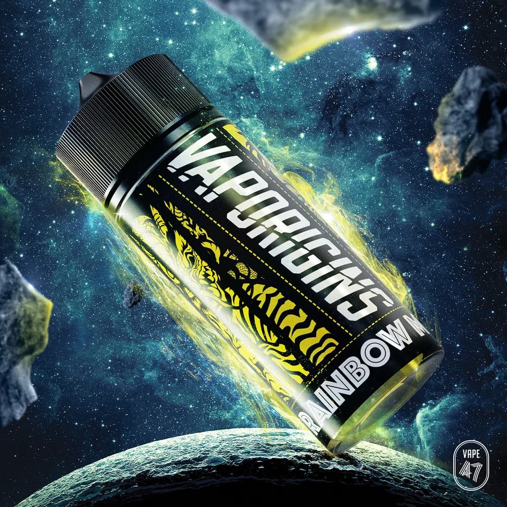 VAPORIGINS Rainbow Mania (0mg/mL - 80mL)